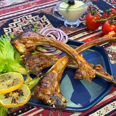 Шашлык из бараньей корейки в Хоровац хаус по цене 500 ₽