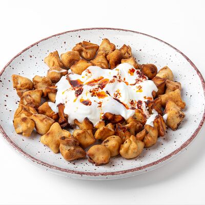 Жареные манты со сметаной в Waffle City по цене 360 ₽