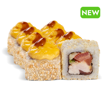 Ролл Запеченный микс в Автоcуши Автопицца по цене 663 ₽