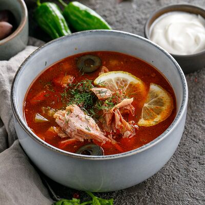 Мясная солянка в ЛарисуВаннуХочу по цене 490