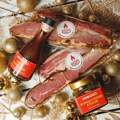 Набор с двумя стейками из брискета в Овертайм по цене 2990 ₽