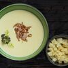 Картофельный крем-суп с обжаренным беконом и гренками в Длинный нос по цене 520