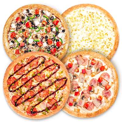 Набор пицц на компанию в Великолепный век по цене 2600 ₽