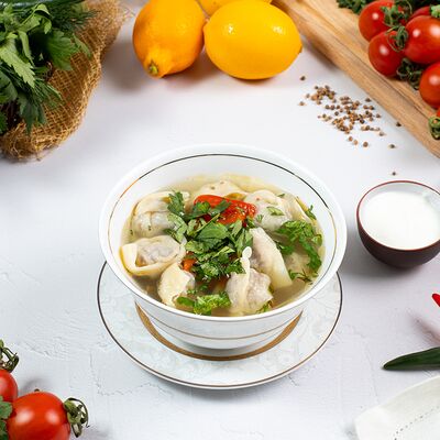 Суп чучварав Чайхана Марварид по цене 450 ₽