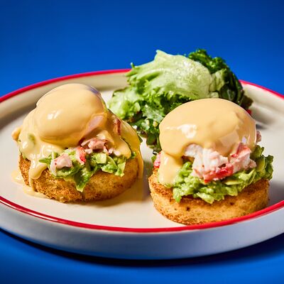 Бенедикт, микс салата, краб в Mates Pizza по цене 1550 ₽