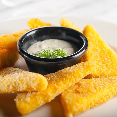 Сулугуни жареный в Рандеву по цене 500 ₽