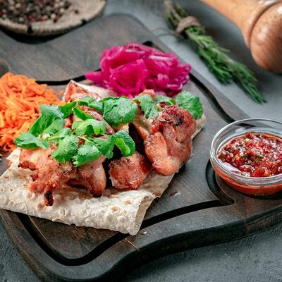 Шашлык из куриного бедра в Unity по цене 490 ₽