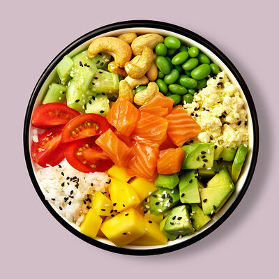 Боул с лососем в Фуди Люди по цене 749 ₽