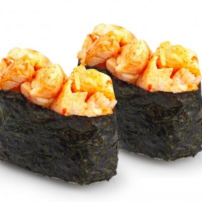 Гункан Острая креветка в Каратэ Суши по цене 365 ₽