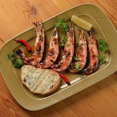 Креветки гриль в Джорджина по цене 990 ₽