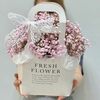Нежно-розовая гипсофила в сумочке на день рожденияв Cosmo Сakery по цене 2600
