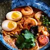 Рамен Том ям с креветками в Jo wu ramen bar по цене 700