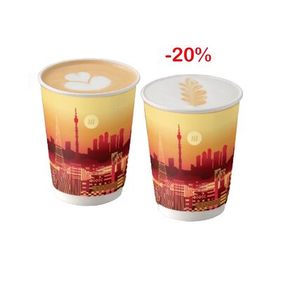 Два капучинов Fit cafe по цене 439 ₽