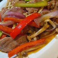 Жареная телятина с овощами в Panda Express