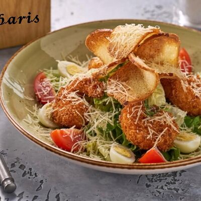 Цезарь с креветками в Барбарис по цене 510 ₽