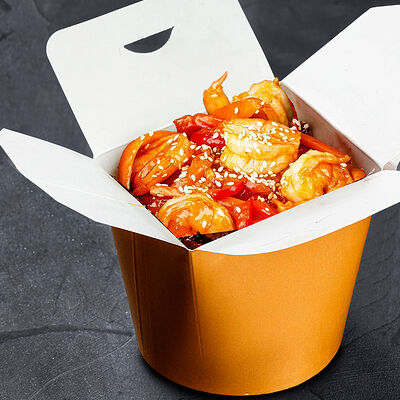 Креветки Терияки в Царица Роллов по цене 672 ₽