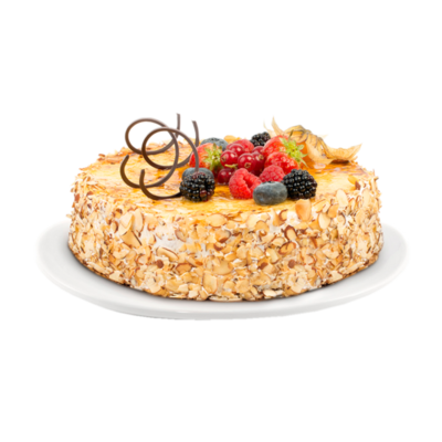 Торт ванильный Божанси от шеф-кондитера Ав, 1 в Азбука Вкуса Экспресс Меню по цене 1695 ₽