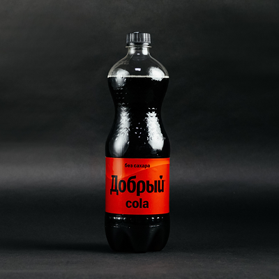 Добрый cola без сахара 1 л в Black Heart Royal Food по цене 150 ₽