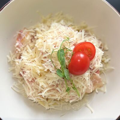 Паста Карбонара в Cafe+Vibe по цене 483 ₽