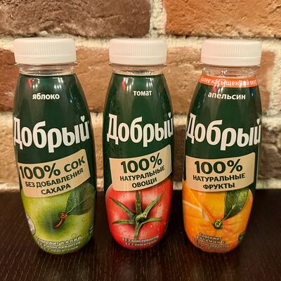 Сок Добрыйв Шеф шаверма по цене 150 ₽
