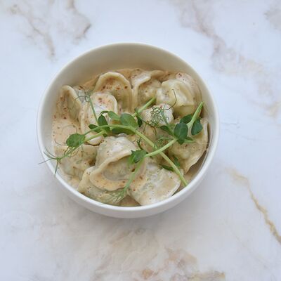 Пельмени Новара в ореховом соусе в Сметана на Б. Садовой по цене 549 ₽