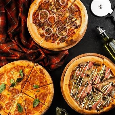 Трио пицца в Feromon по цене 1100 ₽