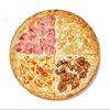 Пицца 4 вкуса на толстом тесте в Томат и чеддер по цене 649