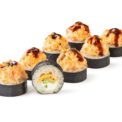 Запечённый с креветкой в Сушишоп по цене 502 ₽