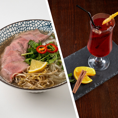 Фо Бо и Глинтвейн б/а в Pho'n'Roll по цене 750 ₽