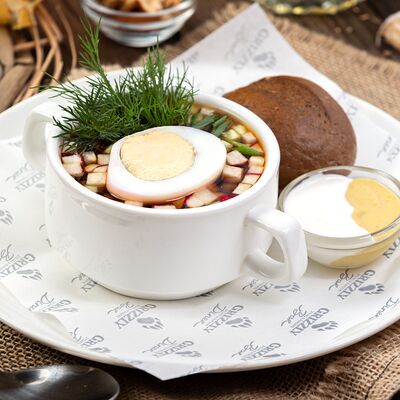 Окрошка в Grizzly Bar по цене 349 ₽