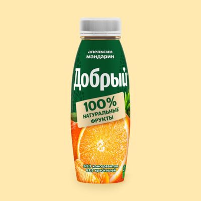 Сок Добрый Апельсин Мандарин в Крошка Картошка по цене 147 ₽