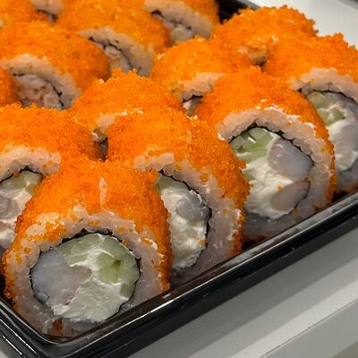 Калифорния с креветкой в Роллбург по цене 870 ₽