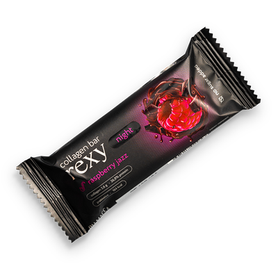Батончик Rexy night с коллагеном Raspberry Jazz в Кухня на районе по цене 95 ₽