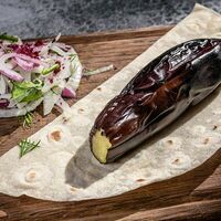 Баклажан на углях в Дюшес