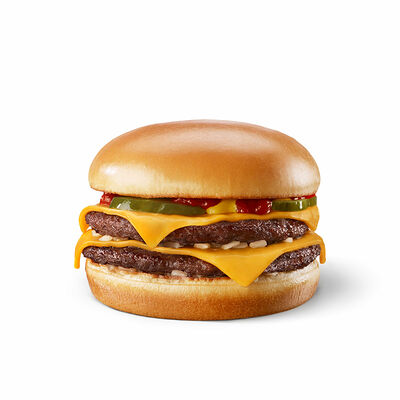 Двойной Чизбургер в Макдоналдс по цене 133 ₽