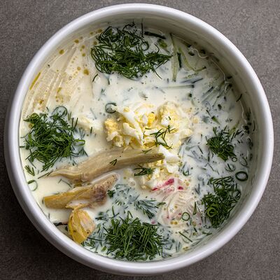 Окрошка Артишок-дайкон в 321 Club by Novikov по цене 630