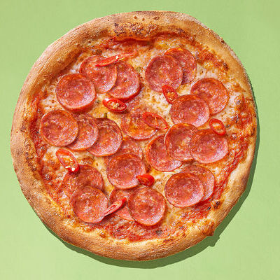 Пицца Двойная пепперони в Pop Art Pizza по цене 838 ₽