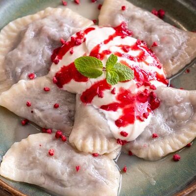 Вареники с пряной вишней в Июль по цене 770 ₽