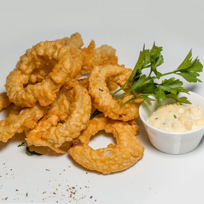 Луковые колечки в пивном кляре в Геология по цене 280 ₽