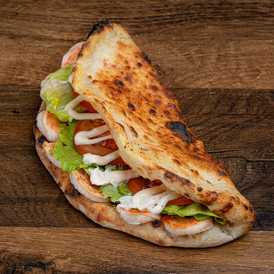 Паноццо с креветкамив Morris pizza по цене 860 ₽