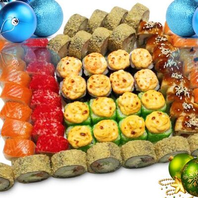 Сет новогоднийв IROLL по цене 2999 ₽