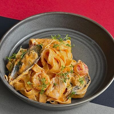 Паста том ям с морепродуктами в MARSALA по цене 780 ₽