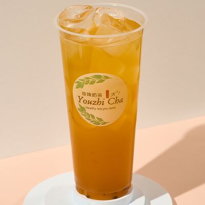 Жасминовый чай Манго-маракуйя L в Баббл Ти YouzhiCha Bubble Tea по цене 490 ₽