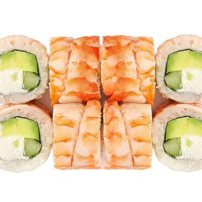 Филадельфия с тигровой креветкой в Суши Вкусно по цене 418