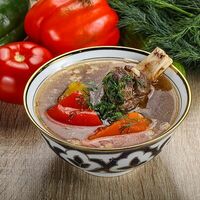 Шурпа с бараниной в Чайхана Плов N1