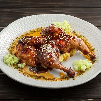 Фермерский цыплёнок в Jager restopub по цене 850 ₽