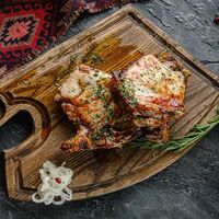 Шашлык из свиных антрекотов в ТОПОР