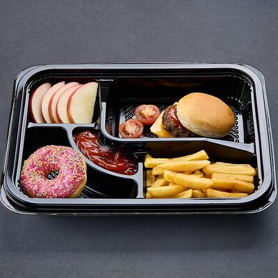 Бенто-бокс с гамбургеромв Нагамаки по цене 750 ₽