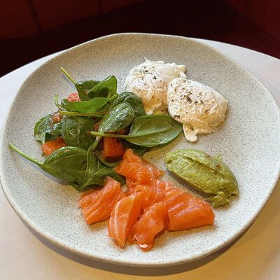 Большой завтрак с лососем в Блеск по цене 490