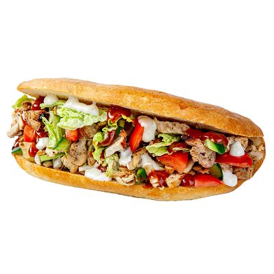 Шаурма в лепешке в Сирийская шаурма по цене 555 ₽